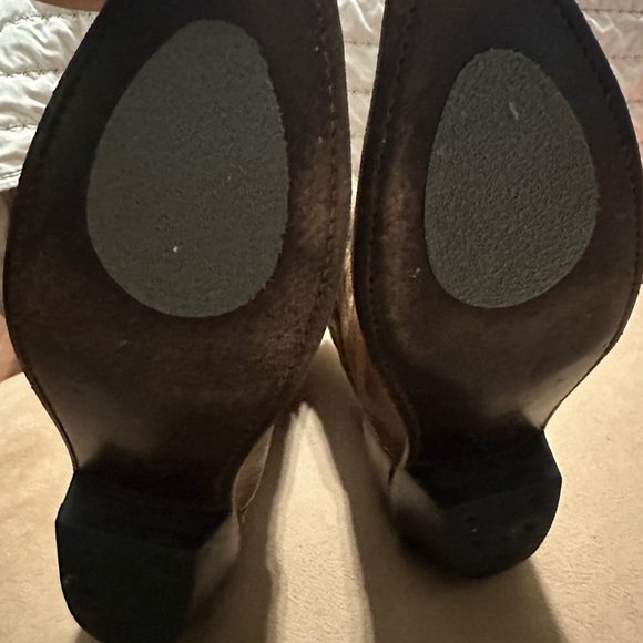 Brown Leather Cowboy Boots - Picture 2 of 6